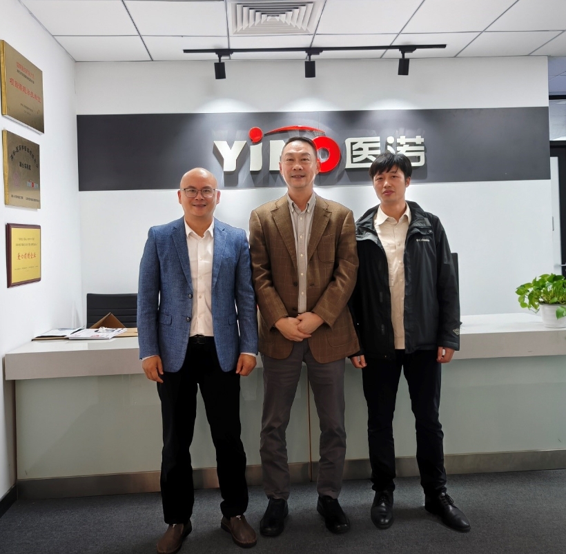中國(guó)核學(xué)會(huì)近距離治療與智慧放療分會(huì)秘書(shū)長(zhǎng)解正濤訪(fǎng)問(wèn)深圳醫(yī)諾，共商智慧放療發(fā)展大計(jì)